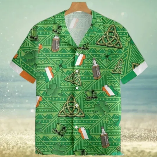 Discover St Patrick's Day Hawaiian Shirt