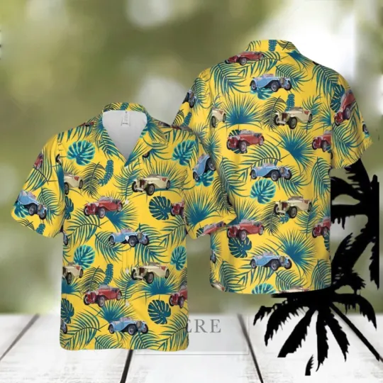 Discover MG TC Aloha Hawaiian Shirt for Men and Women Beachwear
