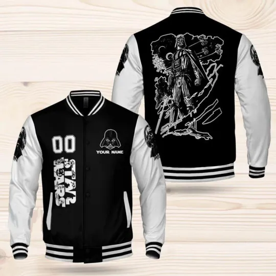 Personalized Star Wars Darth Vader Guardians Of The Galaxy Baseball Jacket S-5XL