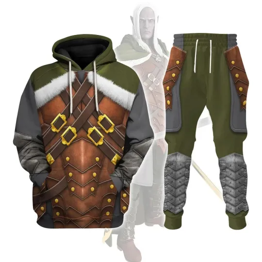 Discover Drizzt Do Urden Dungeons & Dragons Cosplay Costume - Hoodie Set, Hoodie S-5XL