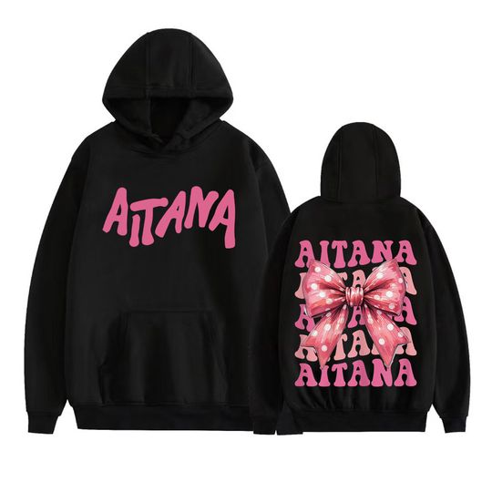 Discover Aitana Cuarto Azul Butterfly Graphic Hoodies