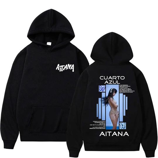 Discover Singer Aitana Cuarto Azul Album Hoodie