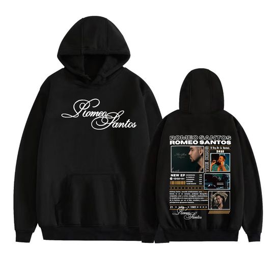 Discover Rapper Romeo Santos The King Tormula Tour 2025 Hoodie