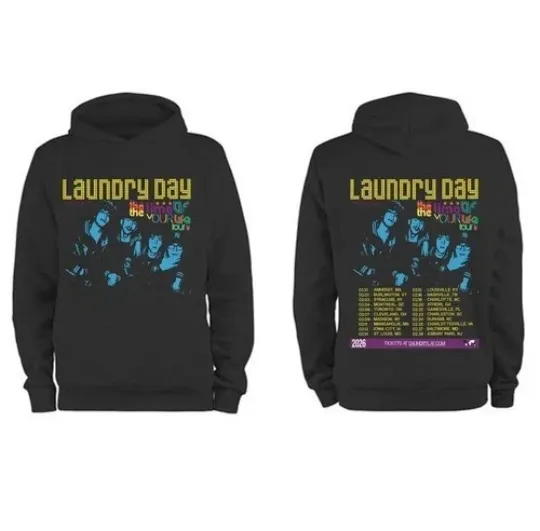 Discover Laundry Day The Time Of Your Life Tour 2026 Hoodie
