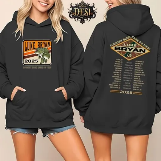 Luke Bryan Country Song Came On Tour 2026 Inspired Hoodie