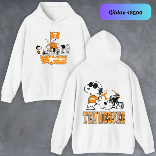 Discover Tennessee Volunterrs x Snooby 2025 Unisex Two Sided Hoodie