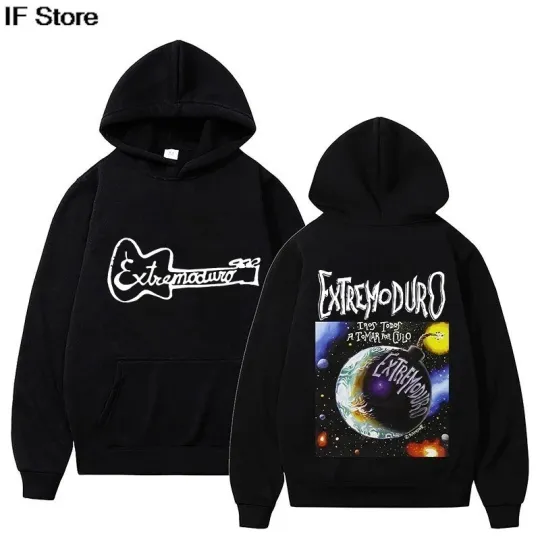 Discover Extremoduro Tour 2026 Y2K Double Sided Unisex Hoodies