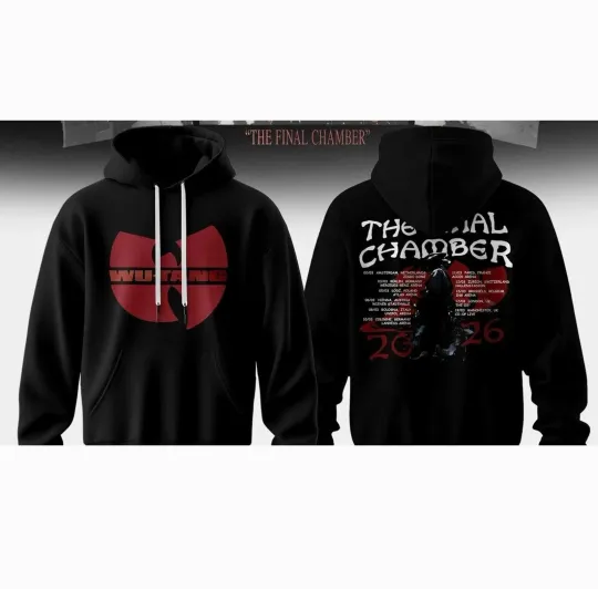Discover W Tang Clan Forever – The Final Chamber Tour 2026 Hoodie