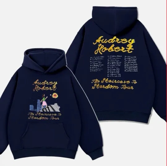 Discover Audrey Hobert The Staircase to Stardom Tour 2025 2026 Hoodie Reprint