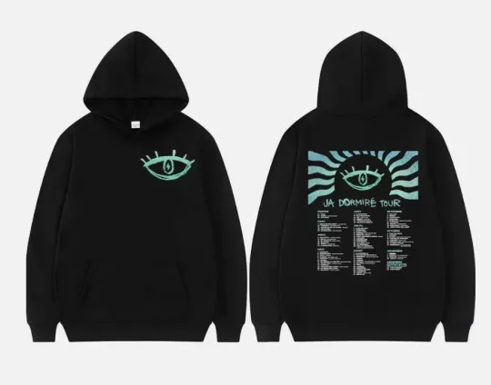 Discover La Fumiga Ja Dormire Tour 2026 Double Sided Hoodie 2D