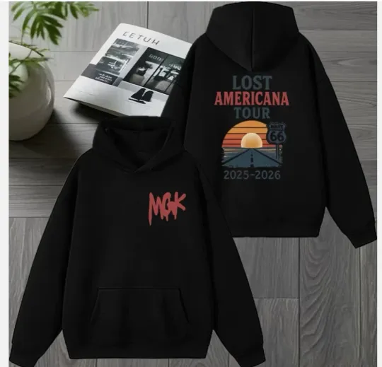 MGK Lost Americana World Tour 2025-2026 2D Hoodie