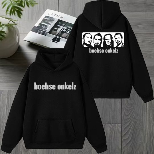 Discover 2026 New in böhse onkelz Double Sided printed Hoodie Unisex