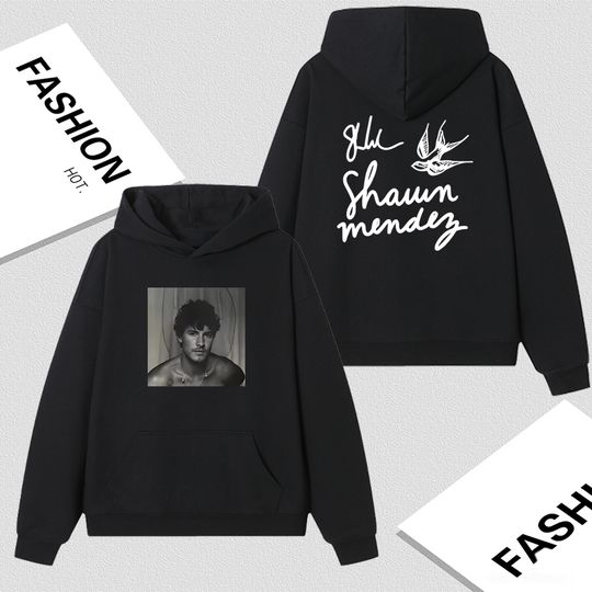 Discover Rapper Shawn Mendes Tour 2026 Album Graphic Hoodies