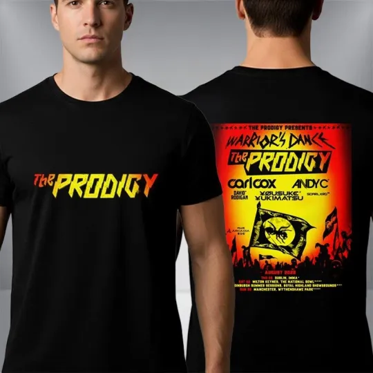 Discover The Prodigy Warriors Dance 2026 Show Schedule Cities Dates Unisex T Shirt