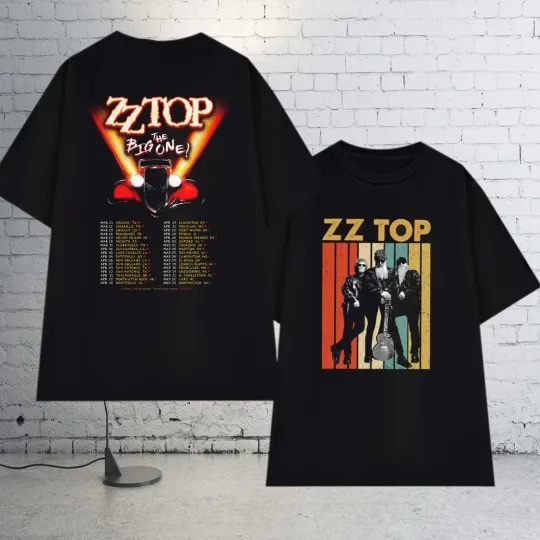 Discover 2026 ZZ Top The Big One Tour T-Shirt, ZZ Top 2026 Tour Unisex T-Shirt
