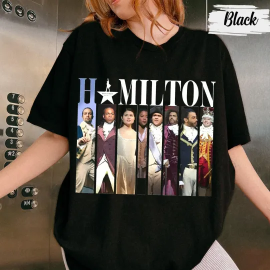 Discover Hamilton Musical Cast Shirt, Broadway Hamilton Theater Tee T-Shirt