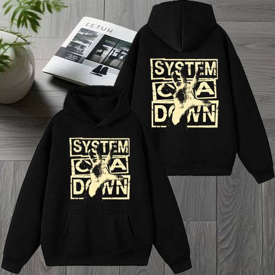 Rock band SYSTEM OF DOWN Double Sided printed Winter Hoodie 2026