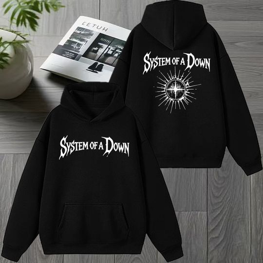 2026 Metal Band SYSTEM OF DOWN Double Sided print Hoodie
