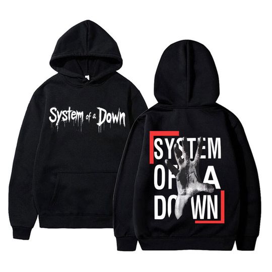 SYSTEM OF DOWN Double Sided Print Hoodie