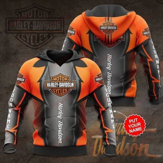 Discover Personalized Harley Motor Racing Davidsonn 3D Hoodie