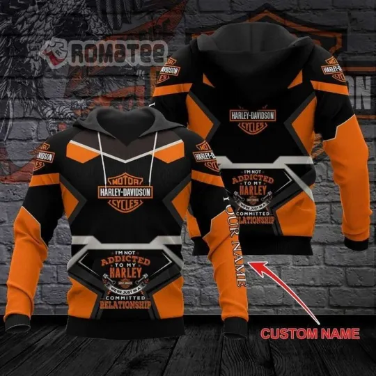 Discover Personalized Harley Motor Racing Davidsonn 3D Hoodie