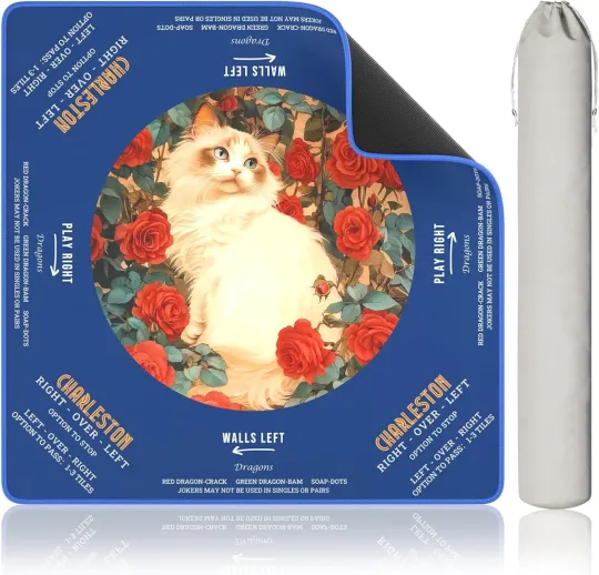 Discover Mahjong Mat for Table, Mah Jongg Mat, Mahjong Mats