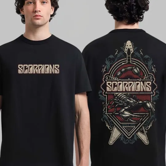 Discover Scorpions Coming Home Live Exclusive Bundle Two Sided Classic T-Shirt