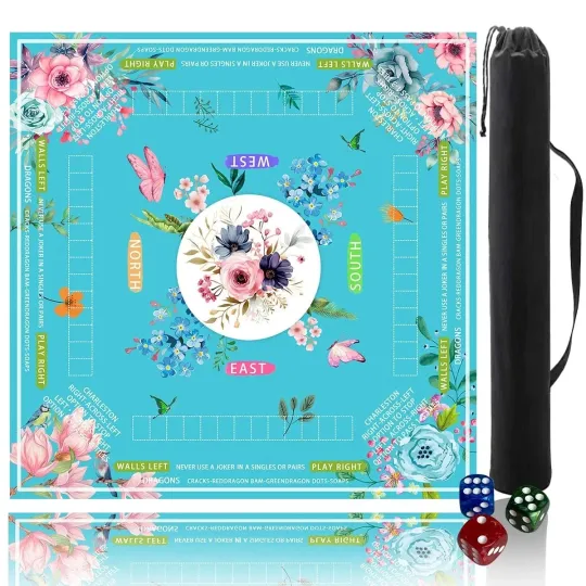 Discover Mahjong mat, Mahjong Gift for Women