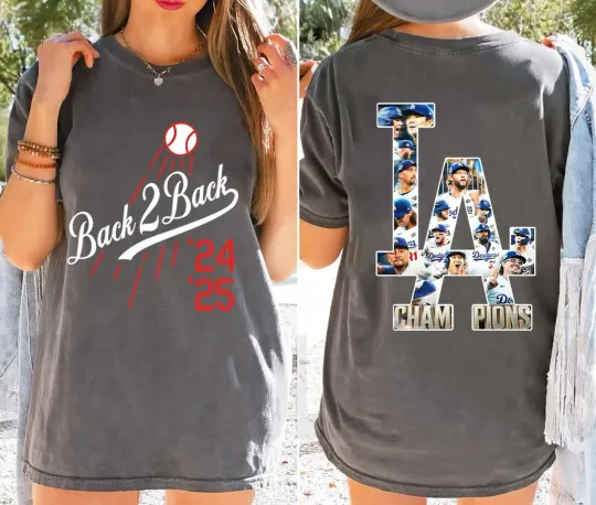 Discover 2025 LA Baseball World Series Champion T-Shirt