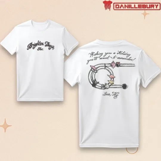 Discover Ariana Brighter Days Inc. Holiday Merch T-Shirt