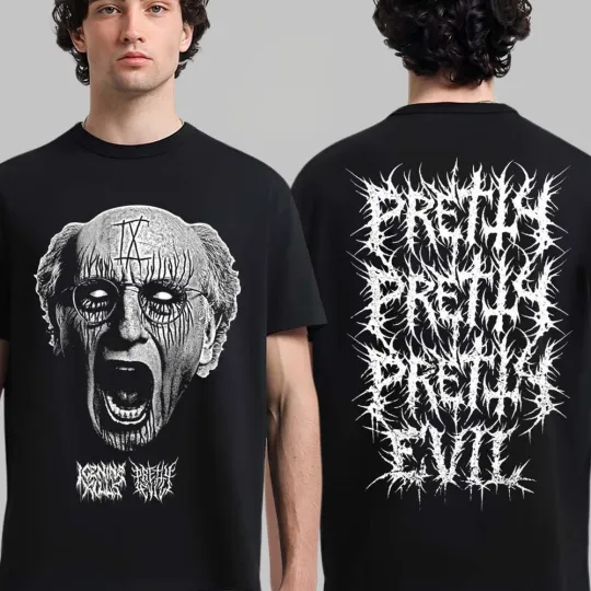 Discover Ice Nine X Pretty Evil Co Black Metal Friday Pretty Pretty Pretty T-Shirt