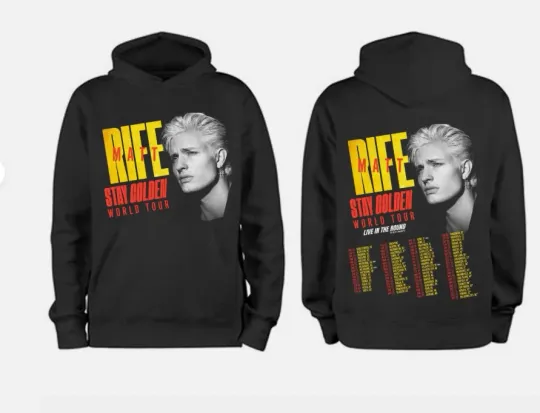 Discover Matt Rife Stay Golden World Tour 2026 Hoodie 2D