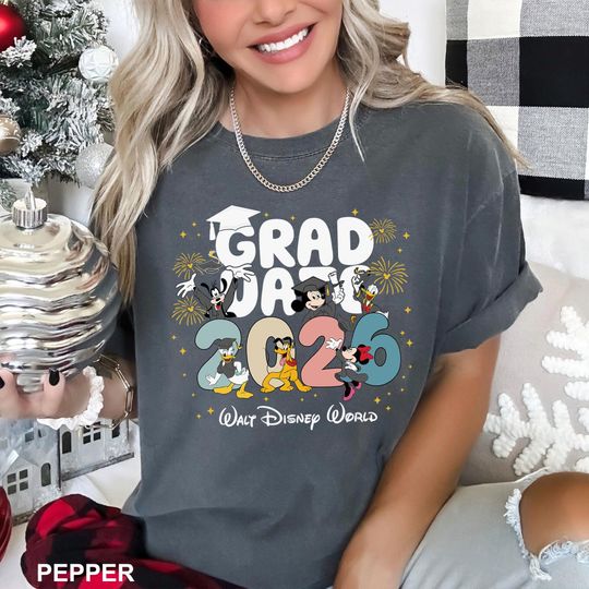 Discover Mickey And Friends Graduate Shirt, Graduate 2026 Shirt, Graduate Gift, Disney Graduate Shirt, Disney Grad Trip Shirt 264393