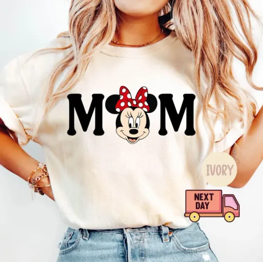 Discover Comfort Colors Disney Minnie Mom and Dad Shirt, Disney Family Couple Trip Shirt