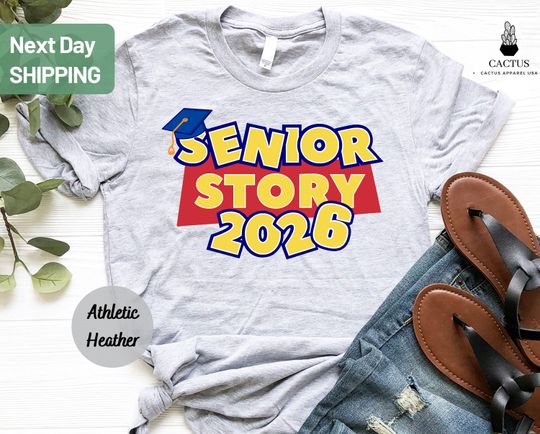 Discover Toy Story Graduation Shirt, Senior Story 2026, Class Of 2026 Shirts, Disney Graduation Trip Shirt, Disney Graduate Shirt