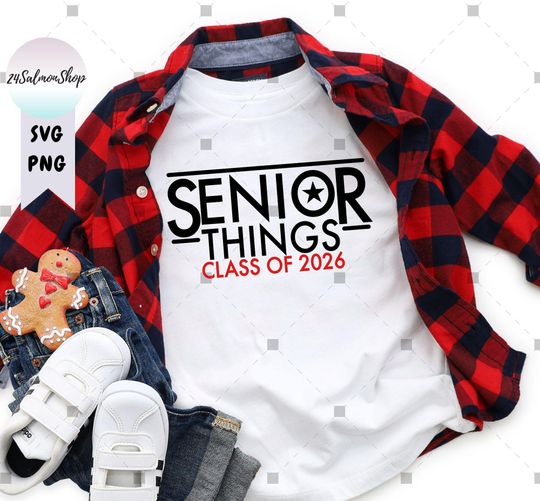 Discover Senior Things 2026 SVG PNG, Funny Friends Matching Class Of 2026, Graduation Last Day of School Congratulations