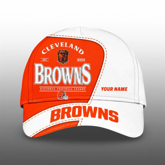 Discover 2026 Browns AFC North Champions Custom Hat