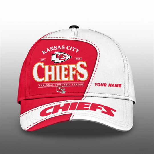 2026 KC Chiefs AFC West Champions Custom Hat