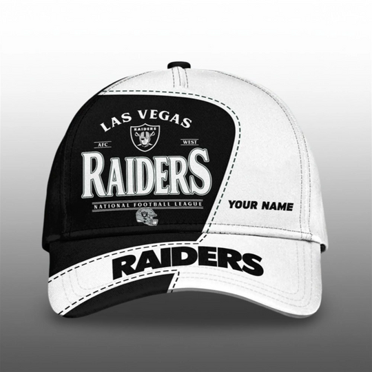 Discover 2026 Raiders AFC West Champions Custom Hat
