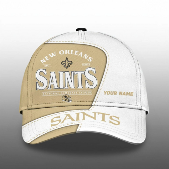Discover 2026 Saints NFC South Champions Custom Hat