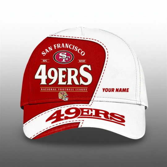 Discover 2026 SF 49ers NFC West Champions Custom Hat