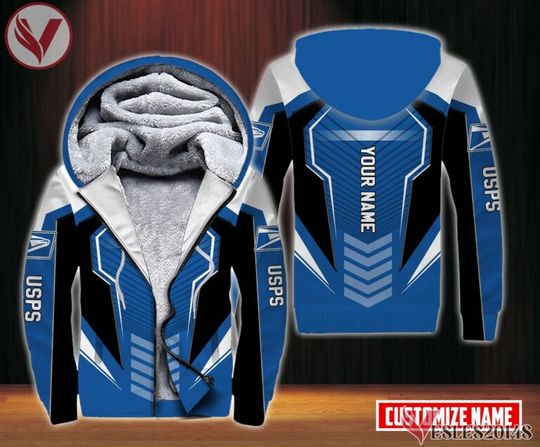 Personalized United States Postal Zip Hoodie For Employee