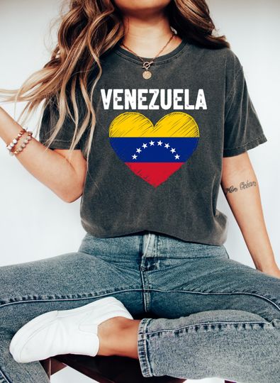 Discover Venezuela Hasta El Final Tshirt, Trendy Venezuela 2024 Shirt, Con Venezuela, Gift For Venezuelan, Venezuela shirt