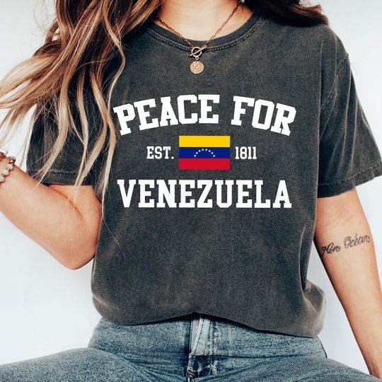 Discover Peace For Venezuela Shirt, Venezuela Est 1811 Shirt, Venezuela Sweatshirt