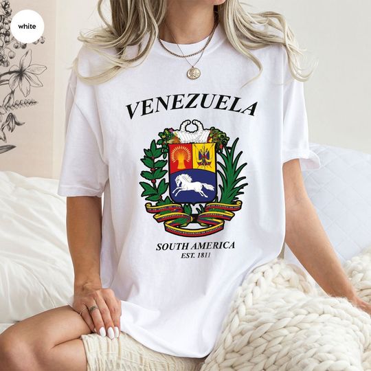 Discover Venezuela T-Shirt, Con Venezuela T-Shirt, Venezuela Libre, Hasta El Final T-Shirt, Gift for Venezuelan, Trendy Venezuela 2024 Shirt