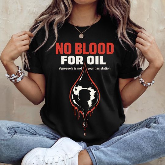 Discover No Blood For Oil PNG SVG, Anti War Svg, Venezuelan Children, No More War, Venezuela PNG, Instant Download
