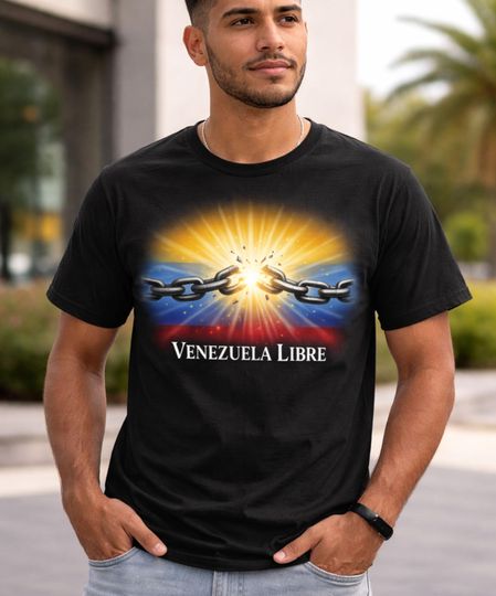 Discover Venezuela Libre graphic T-Shirt- Venezuela Gift- Venezuela Shirt- Gift for Venezuela