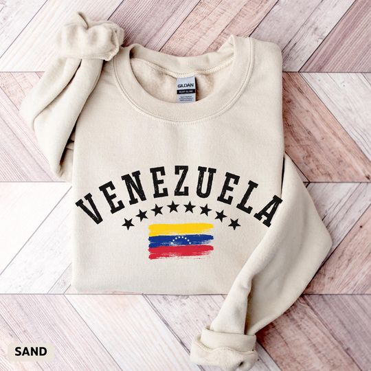 Discover I Stand With Venezuela Sweatshirt, Freedom Venezuela Shirt, Unisex Venezuela Libre Sweater, Historic Political Moment, Free Venezuela Sweat