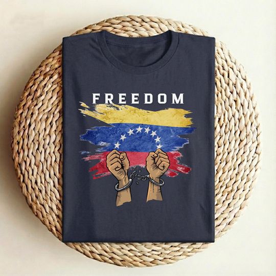 Discover Freedom Venezuela Shirt, Venezuelan Flag T-Shirt, Venezuelan Pride Gift, Venezuela Souvenir Tee, Venezuela Solidarity, Make Great Again