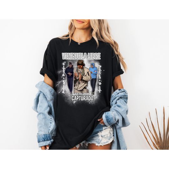 Discover Venezuela Freedom Shirt/Trending Venezuela Shirt/Gift for venezuelan/Venezuela Shirt/Comfort Colors 1717 T-Shirts/Maduro Capturado Tshirt